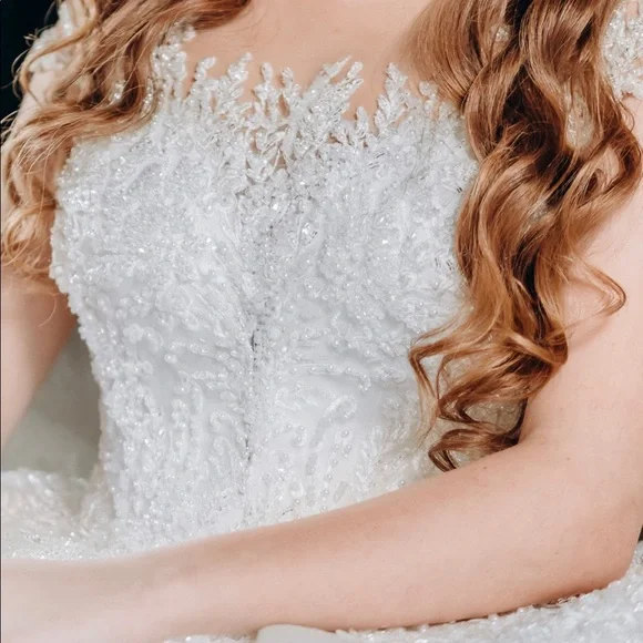 Custom European wedding dress!